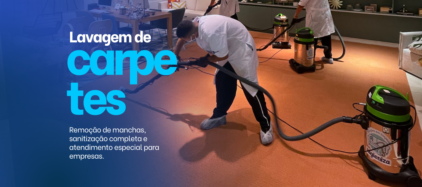 Higieniza Banners carpete